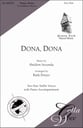 Dona, Dona SA choral sheet music cover